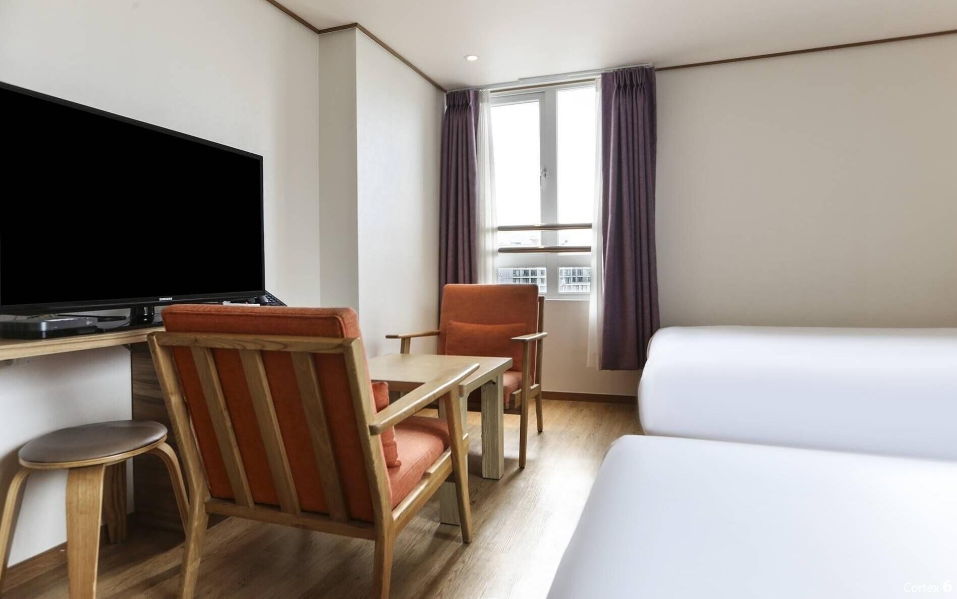 Familien-Zweibettzimmer