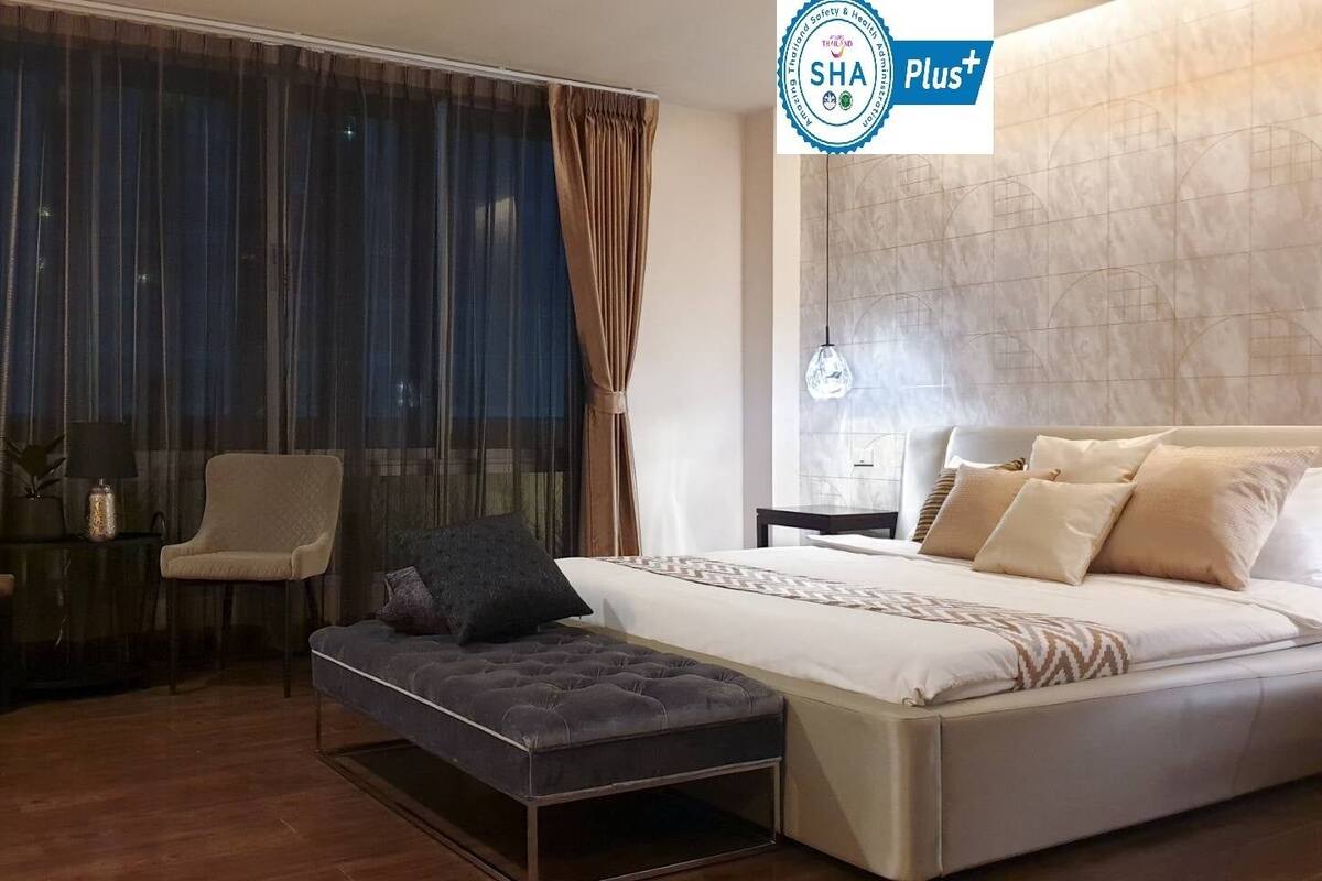 Grand kamer, 1 kingsize bed | Gratis wifi, beddengoed