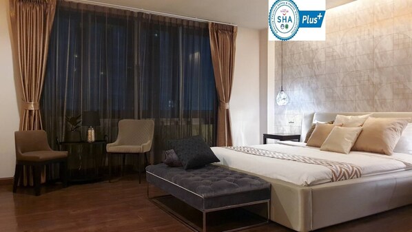 Chambre Majestueuse, 1 très grand lit | Wi-Fi gratuit, draps fournis