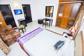 Superior Double Room Single Use, 1 Bedroom, Lake View | Television