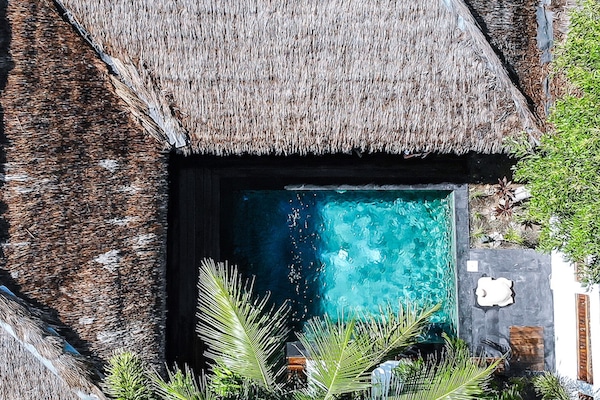 Vila Superior, 2 kamar tidur, kolam renang pribadi | 2 kamar tidur, seprai premium, dan brankas