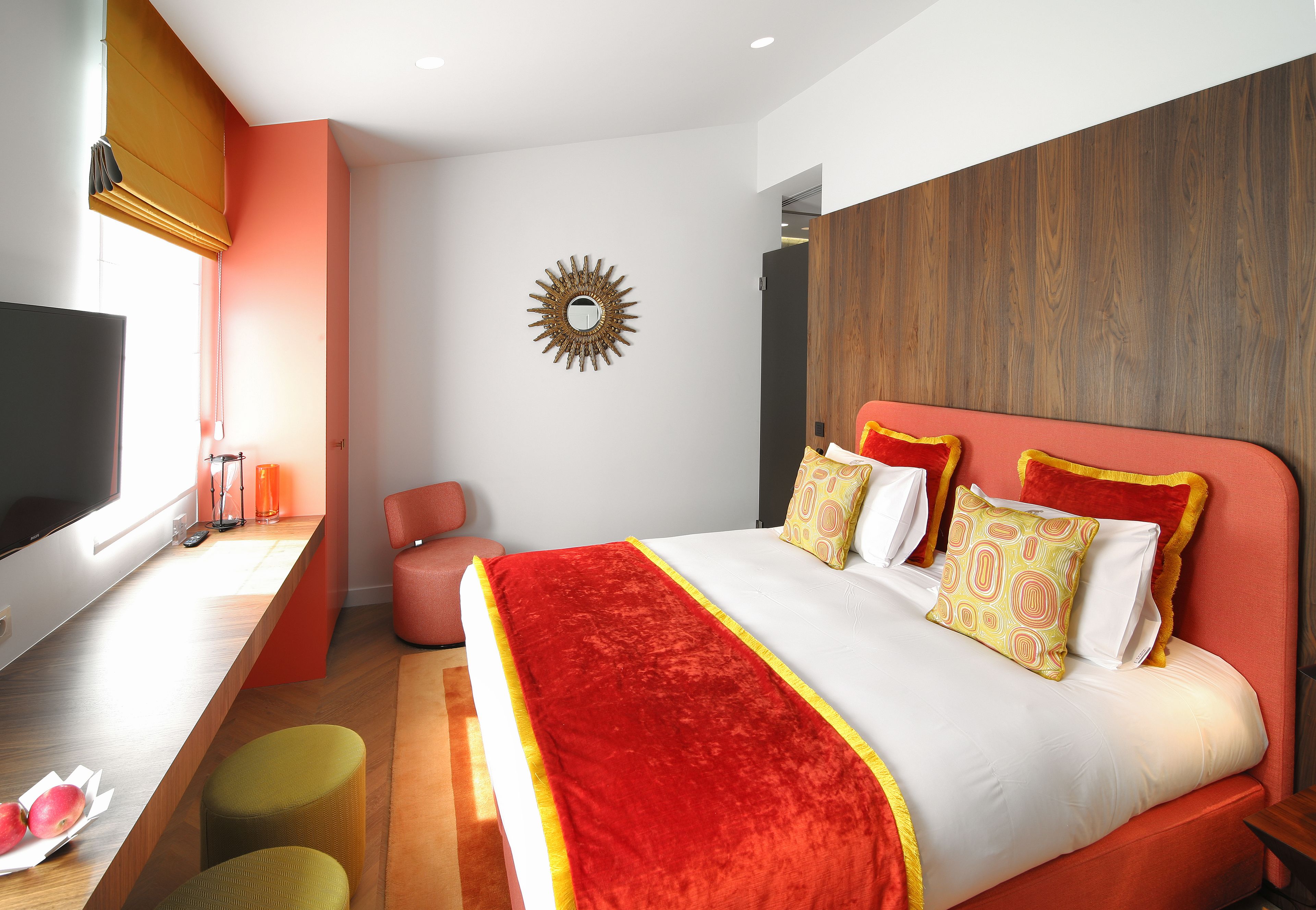 Luxe beddengoed, een bureau, een strijkplank/strijkijzer, gratis wifi