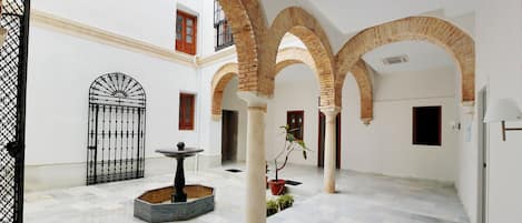 Interior entrance