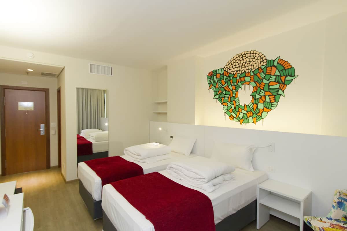 Minibar, in-room safe, desk, blackout curtains