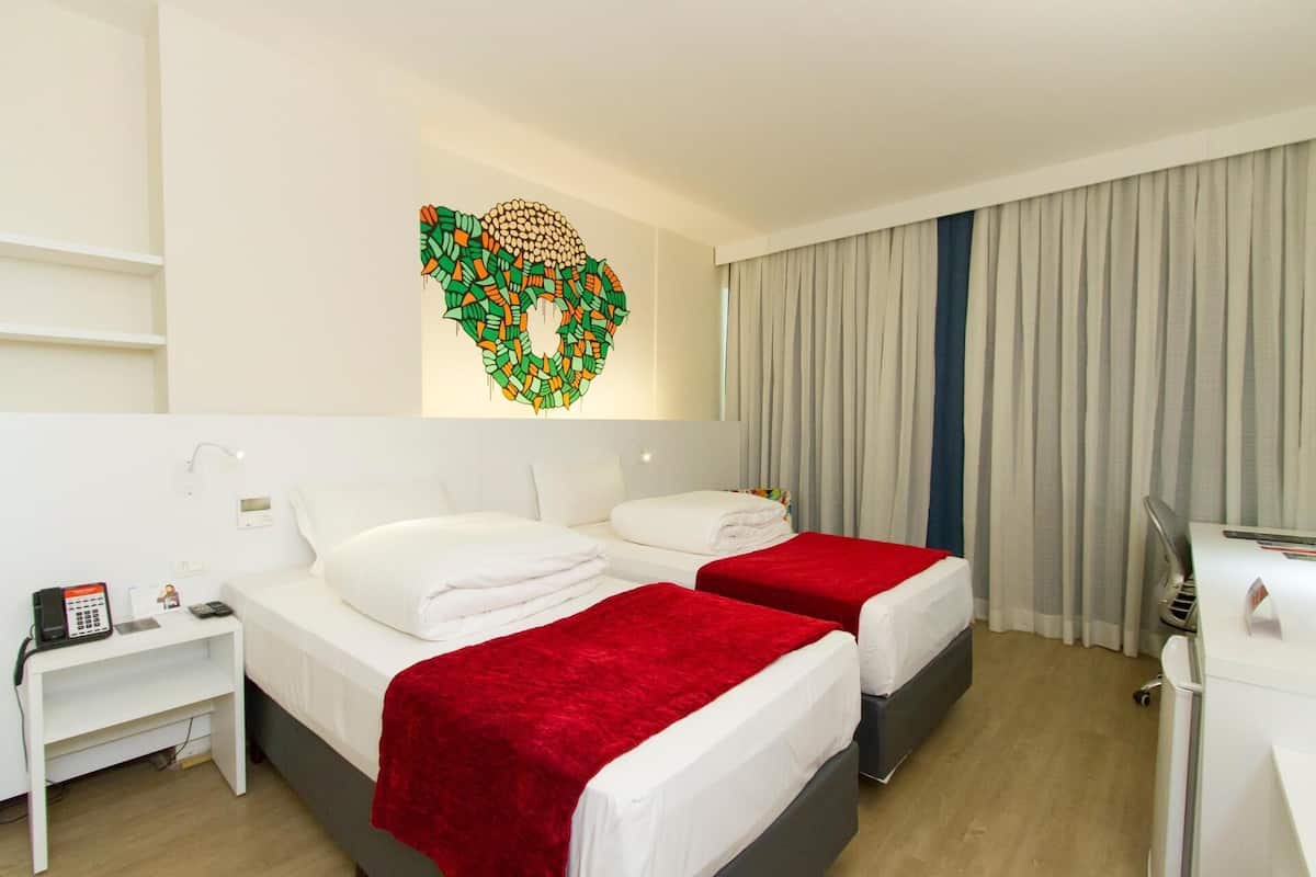 Minibar, in-room safe, desk, blackout curtains