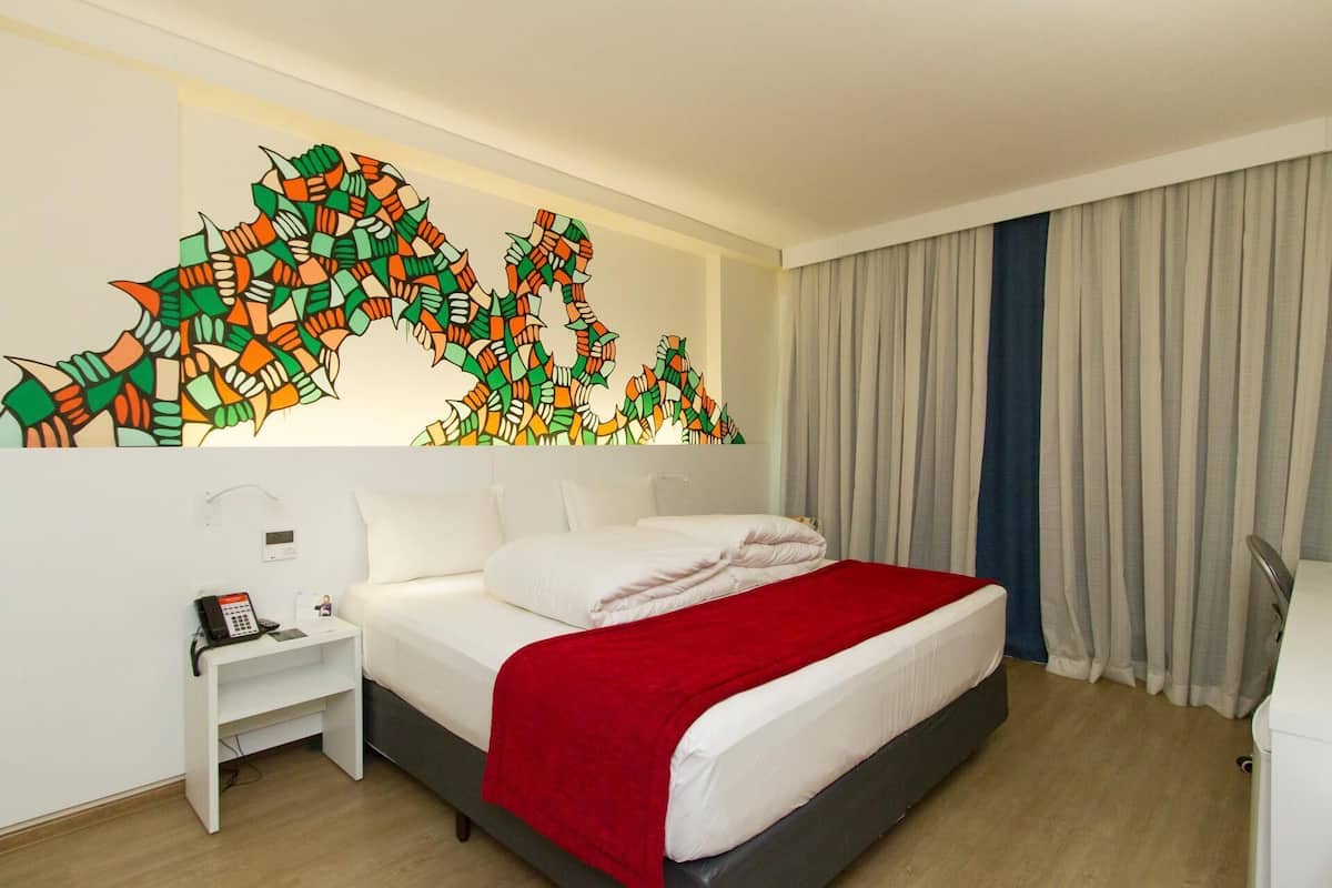 Minibar, in-room safe, desk, blackout curtains