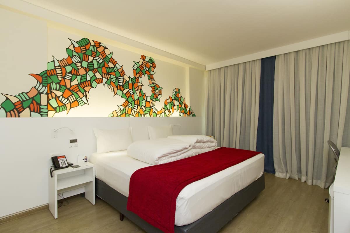 Minibar, in-room safe, desk, blackout curtains
