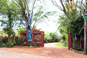 Overnatningsstedets facade