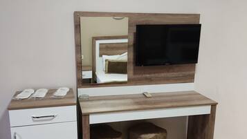 Premium bedding, minibar, in-room safe, desk