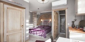 1 bedroom, Egyptian cotton sheets, premium bedding, down duvets - Galatolia Suites (Istanbul)