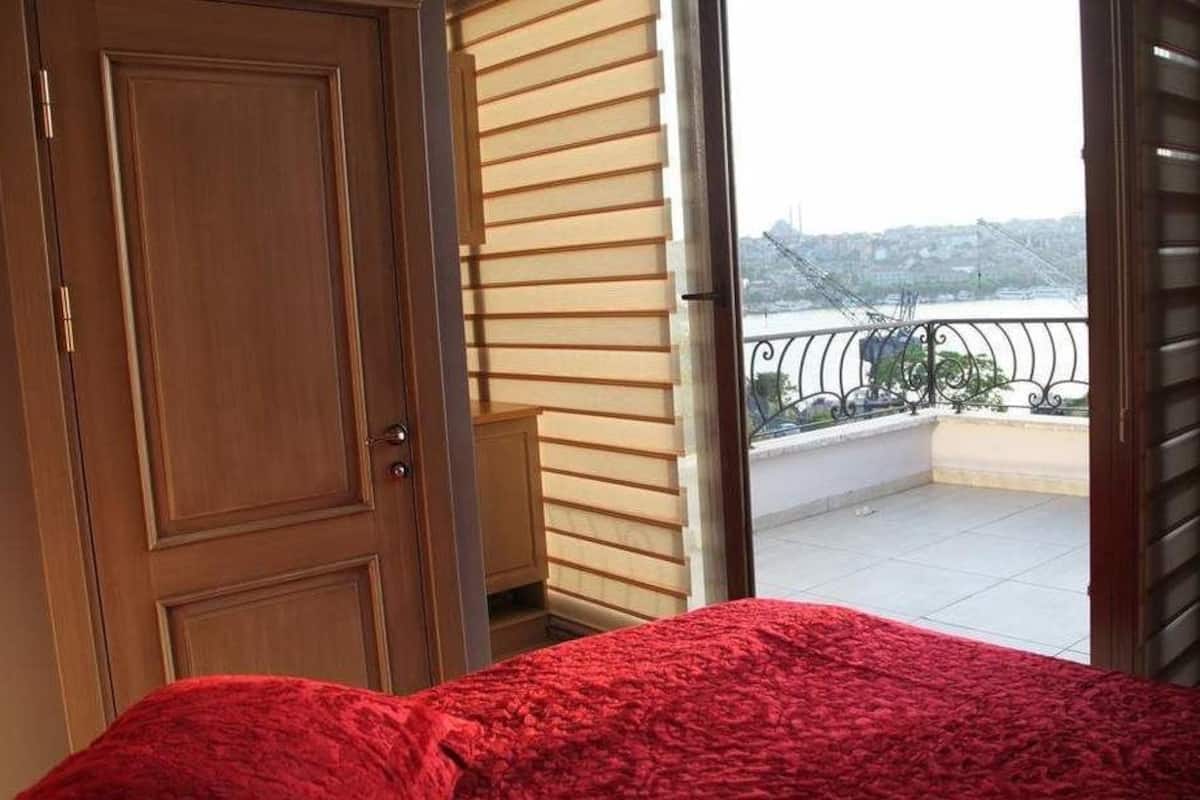 Quarto luxo, terraço, vista para o mar | Sacada