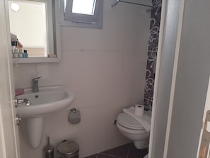 Economy Iki Ayri Yatakli veya Tek Buyuk Yatakli Oda (zemin kat) | Bathroom