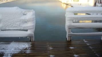 Outdoor pool, a natural pool