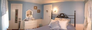 Hypo-allergenic bedding, individually decorated, individually furnished