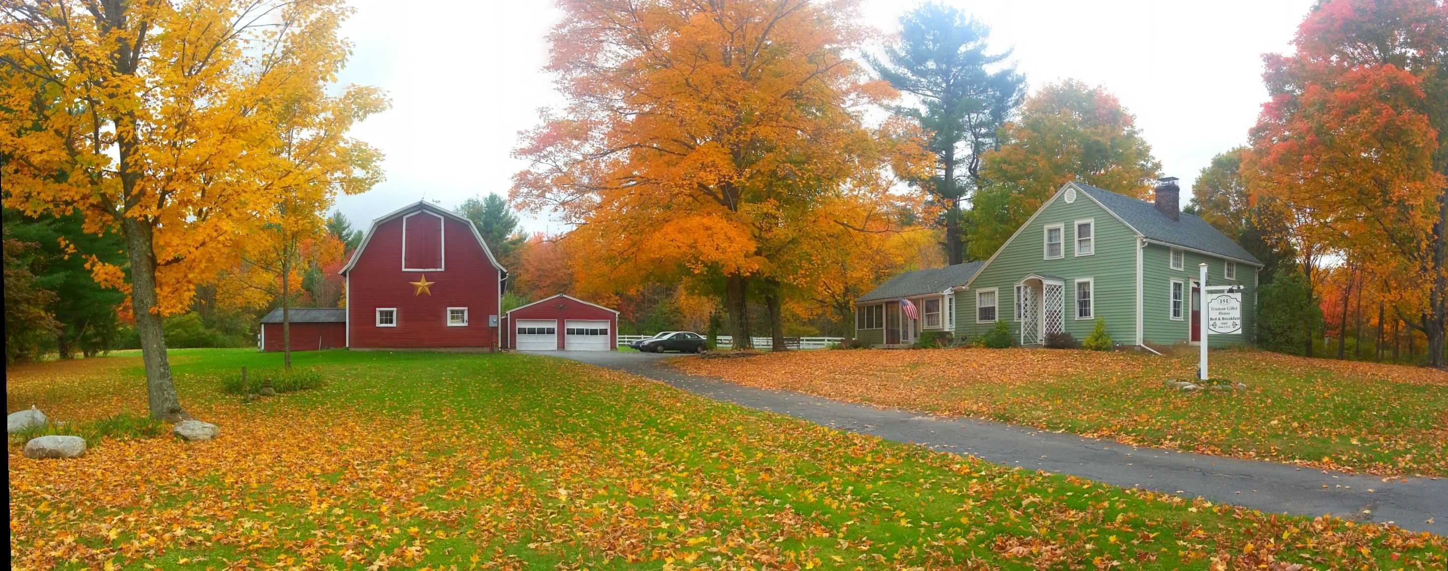 ด้านหน้าที่พัก