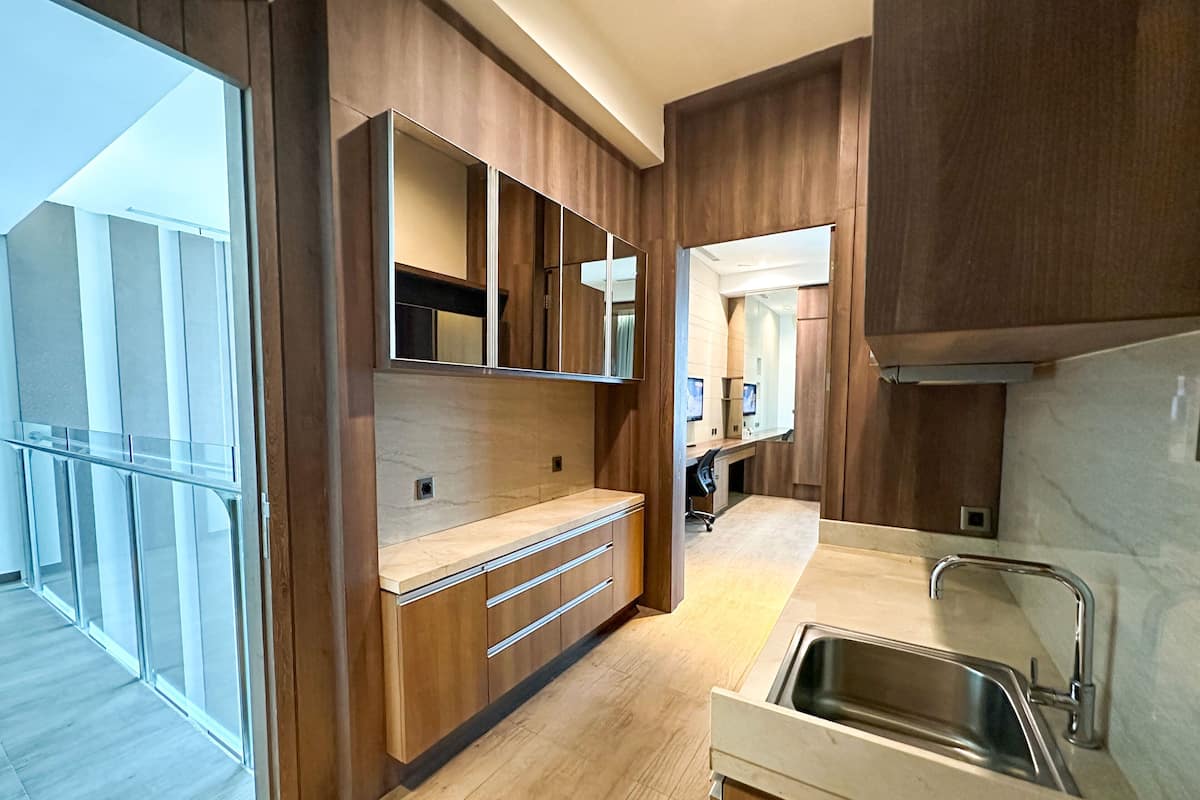 Suite, 3 chambres | Coin cuisine privé