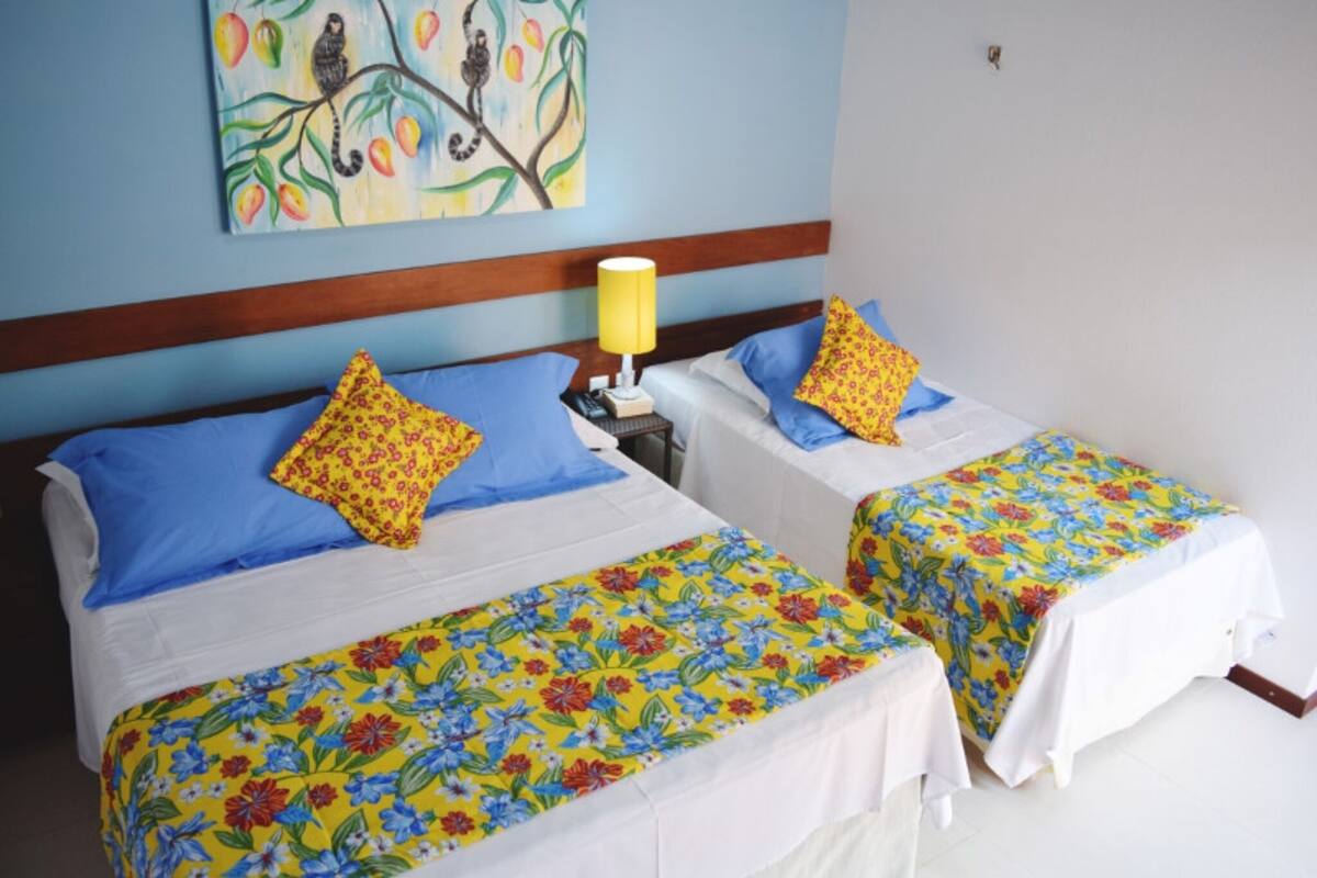 1 dormitorio, caja fuerte, wifi gratis y ropa de cama