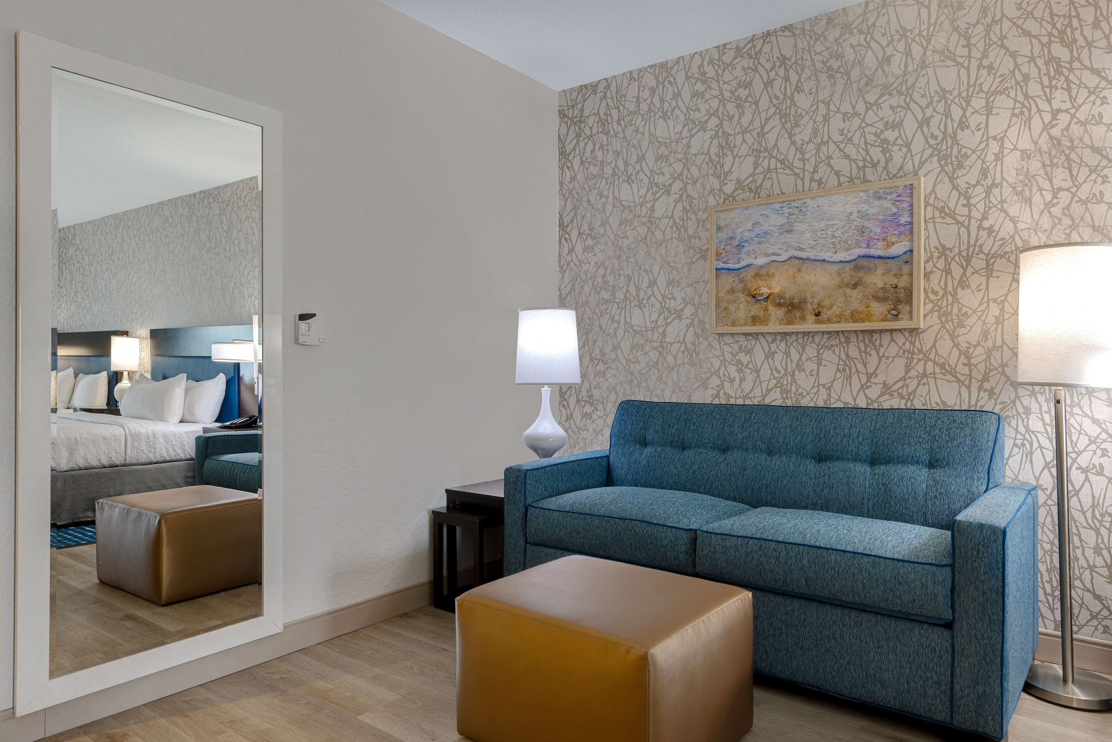 42-inch flat-screen tv with premium tv channels, tv, pay films