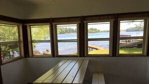Panoramic Cabin, 2 Bedrooms, Kitchen, Lake View (Willow) | 2 bedrooms, WiFi (free), individually decorated, individually furnished - Rainbow's End Resort (Chetek)