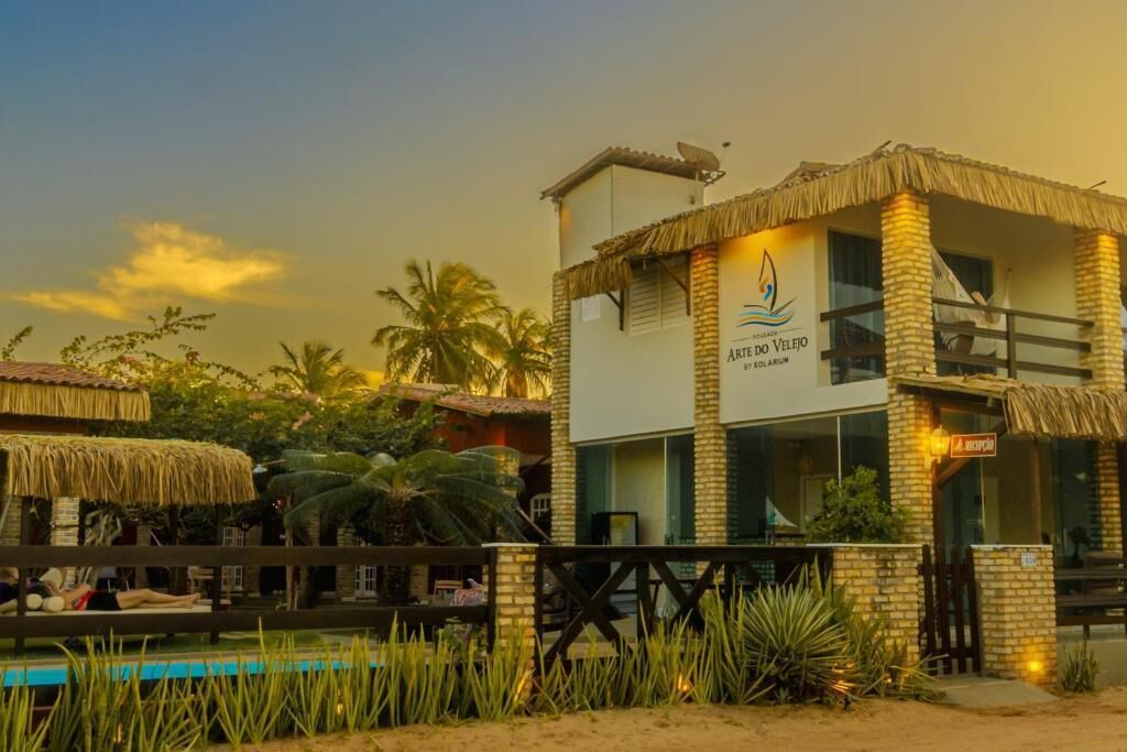 Overnatningsstedets facade