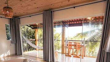 Suite estudio Premium, lanai, vistas al mar | 1 dormitorio, ropa de cama de alta calidad, minibar y escritorio