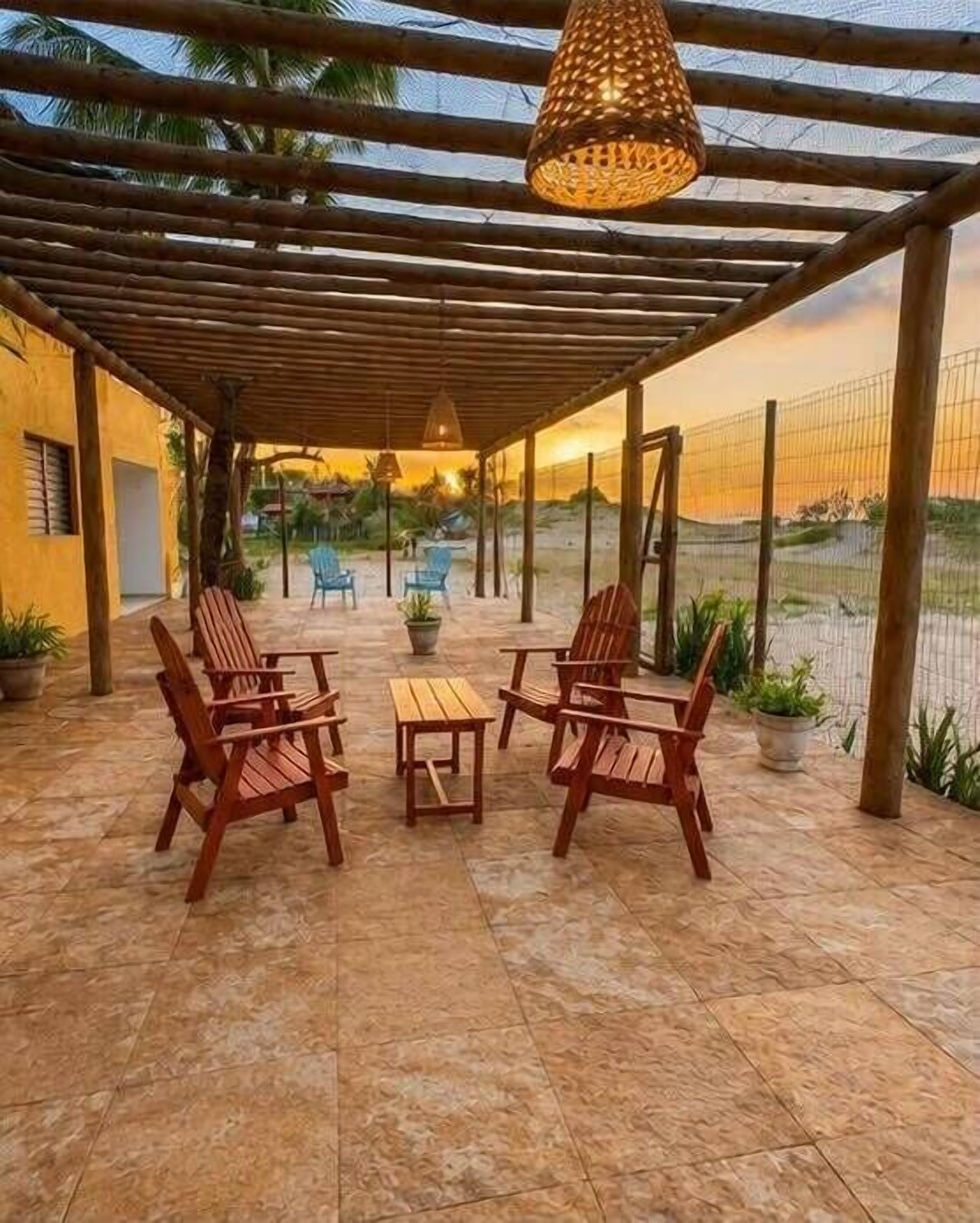  Chalé Família Deluxe, vista para o mar | Vista desde la habitación