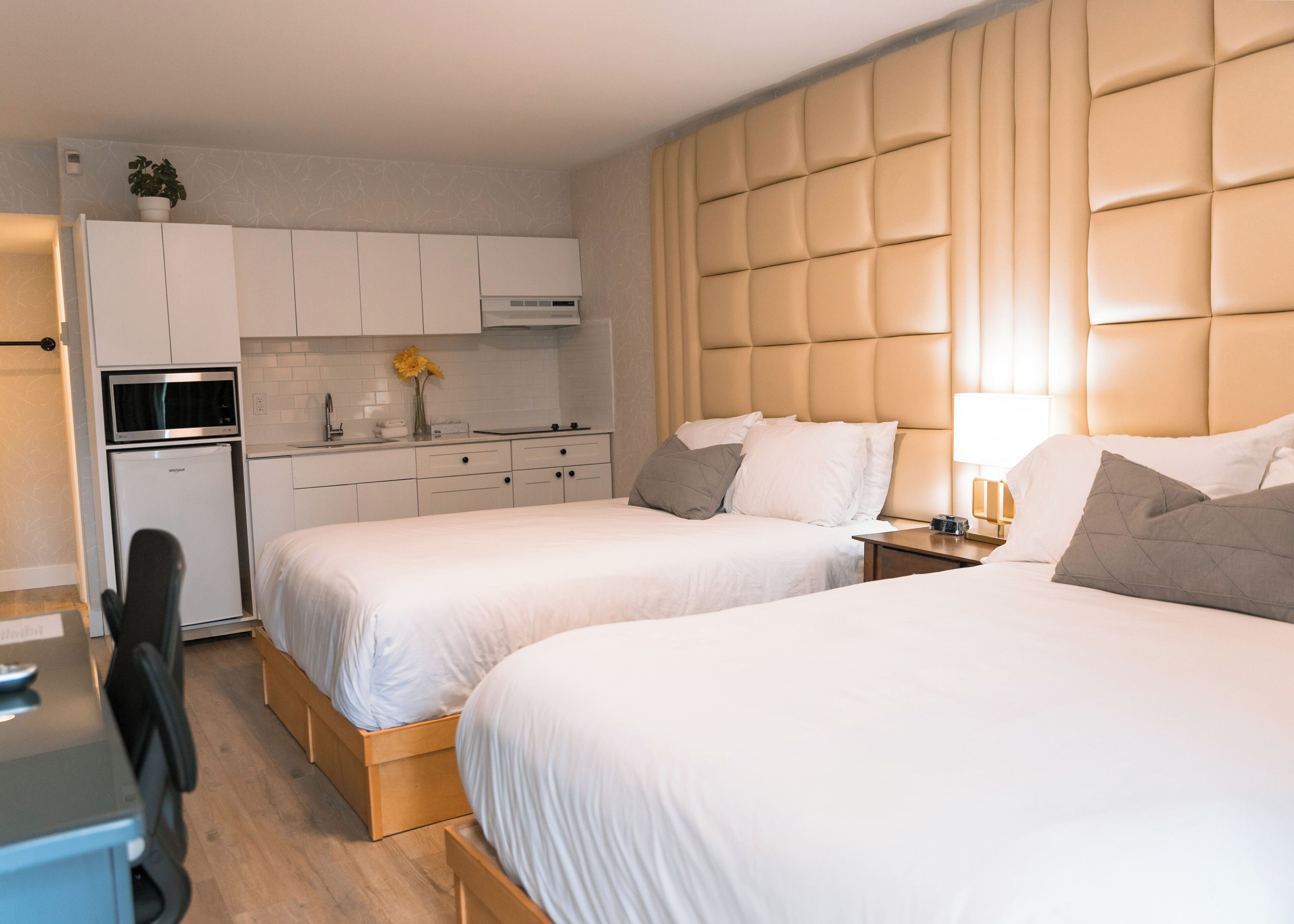 Premium bedding, pillow-top beds, in-room safe, blackout curtains