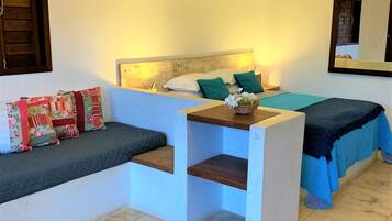 Chalé luxo, 2 quartos | 2 quartos, roupas de cama premium, cofres nos quartos, berços grátis