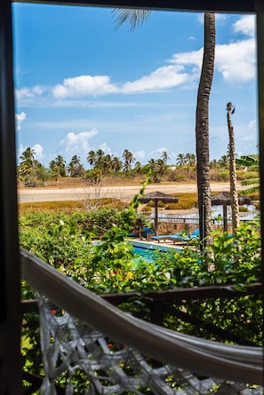 Standard Chalet | Balcony view - Pousada Vila Bacana (São Miguel do Gostoso)