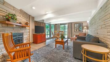 Premium-suite - 1 kingsize-seng | Opholdsområde