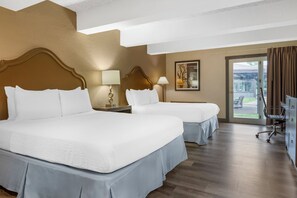 Deluxe Room, 2 Queen Beds | Desk, iron/ironing board, free rollaway beds, free WiFi - Fairway Inn & Suites (Mishicot)