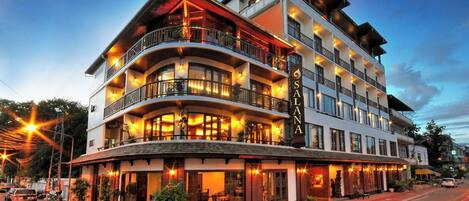 Voorkant van accommodatie