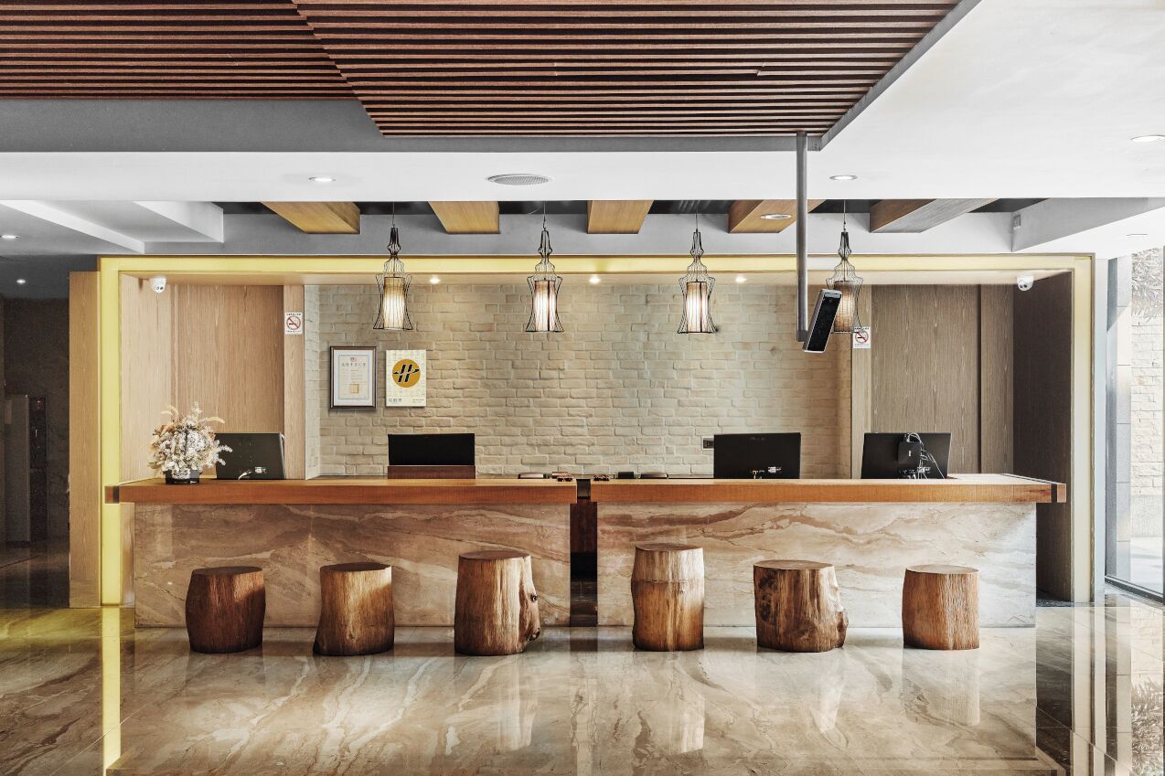 check-in/check-out kiosk