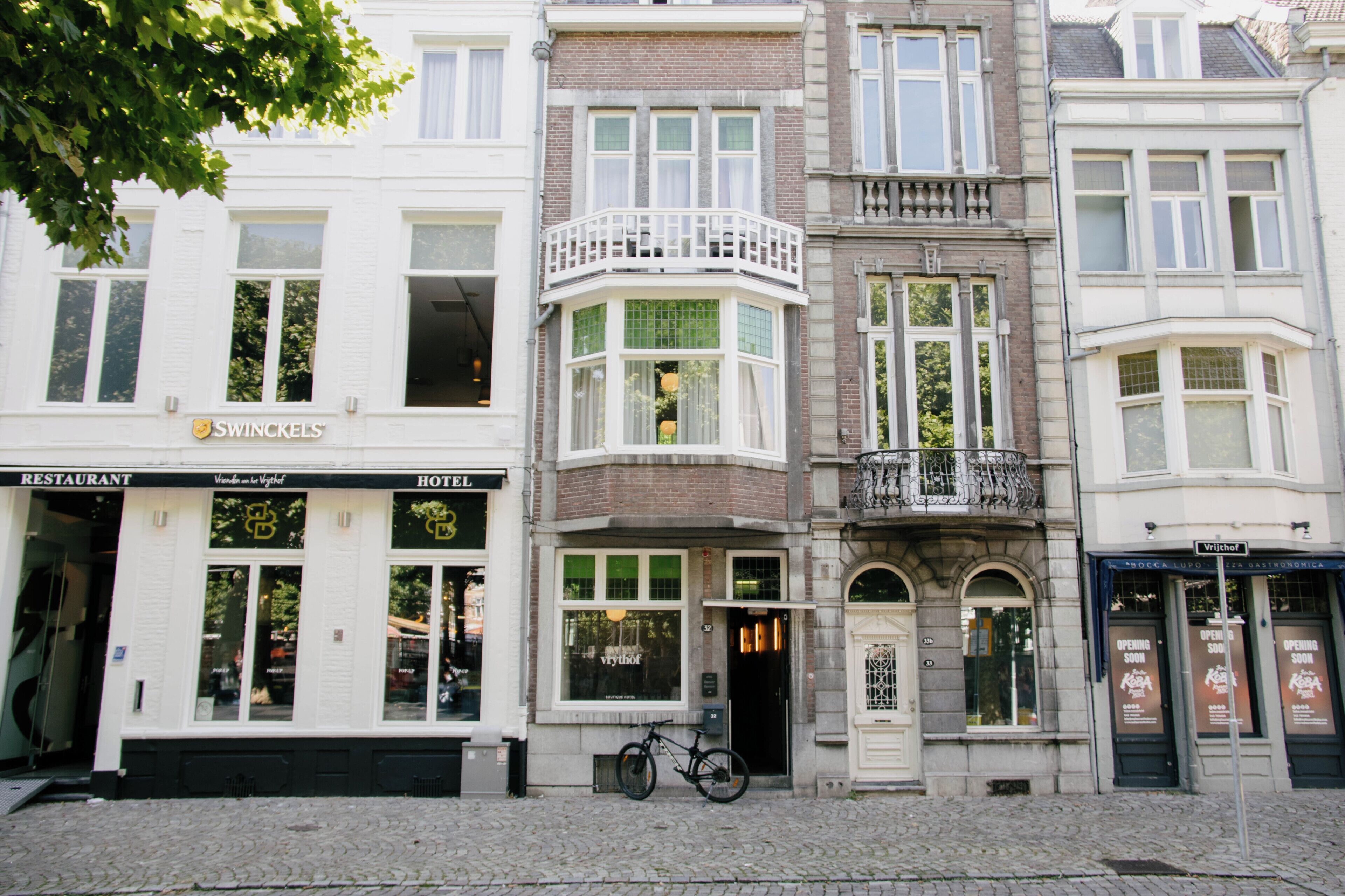Voorkant van accommodatie
