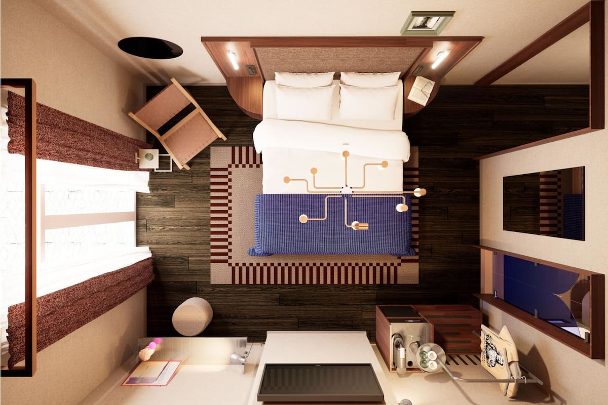 Cofres nos quartos, escrivaninha, Wi-Fi de cortesia, roupa de cama