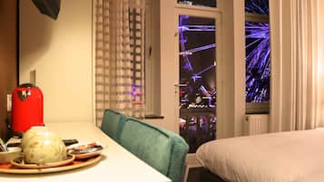 1 habitación y ropa de cama de alta calidad