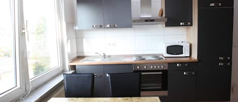 Appartement, 2 chambres, vue ville (Apartment am Ring | Johanniterstr. 31) | Cuisine privée