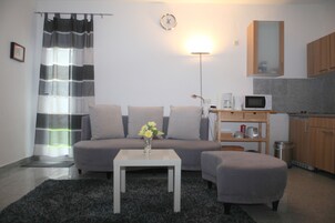 开间, 城市景观 (Dibergstraße 50) | 隔音、熨斗/熨衣板、免费 WiFi、床单