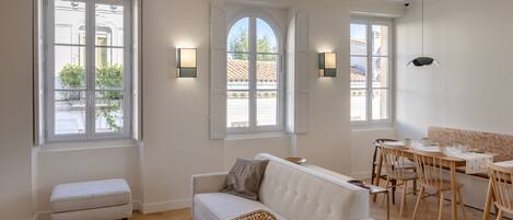 Sitteområde i lobbyen