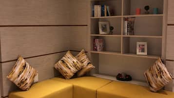 Sala de estar en el lobby