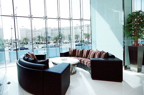Sitzecke in der Lobby
