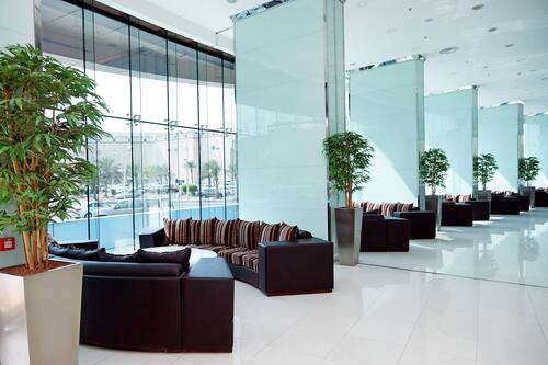 Sitzecke in der Lobby