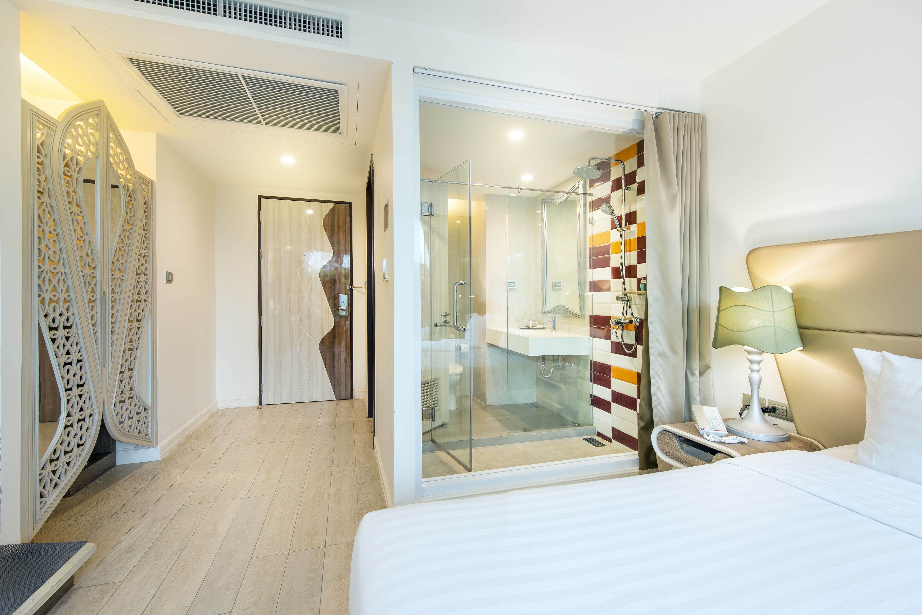 superior double or twin room, park view | 1 bedroom, premium bedding, in-room safe, individually furnished