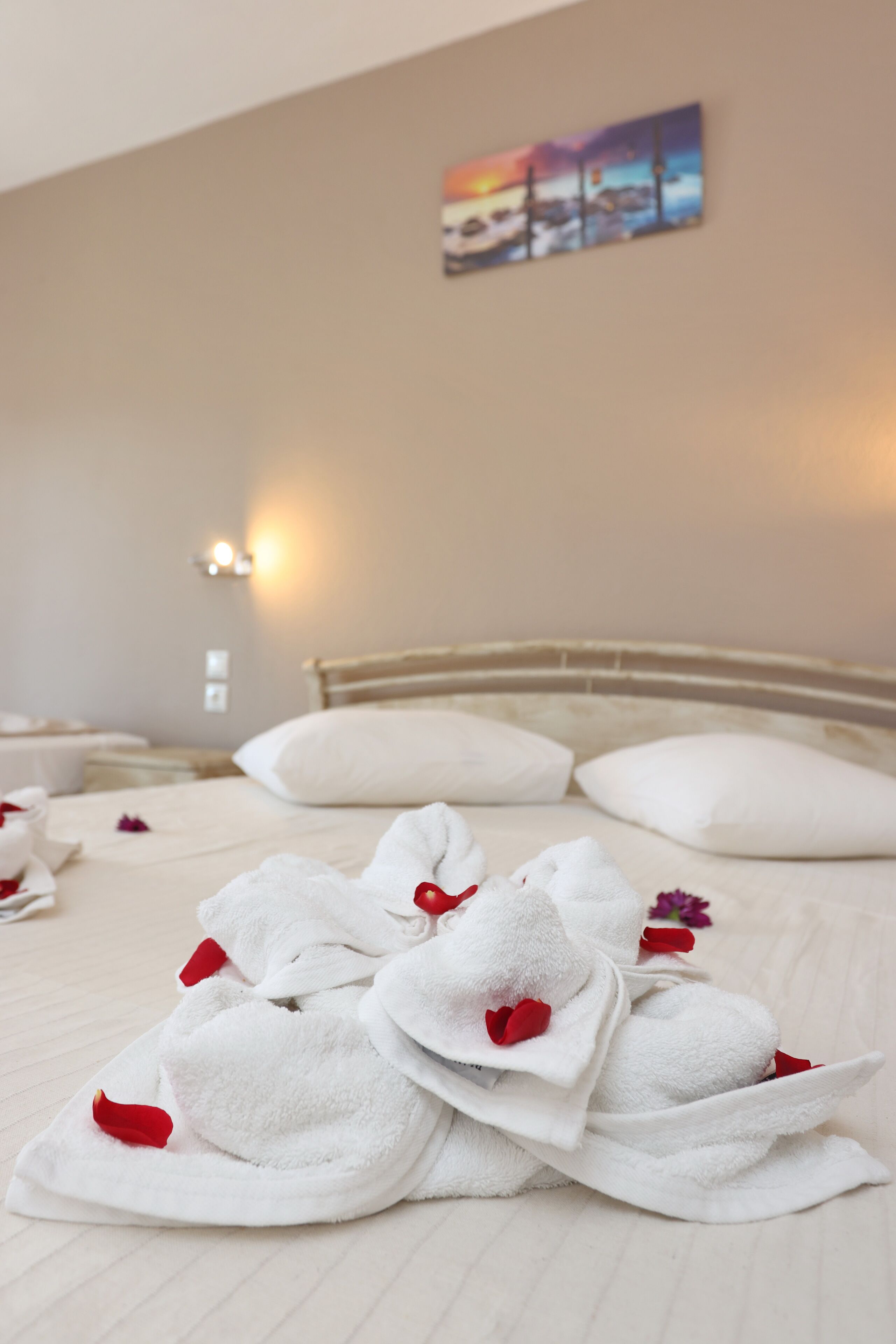 تجهيزات عازلة للصوت ومكواة/لوح كي وواي فاي مجانًا وملاءات أسرّة