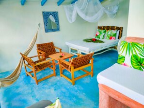 Terrace/patio - B&B La Isleta Apart Hotel (Las Galeras)