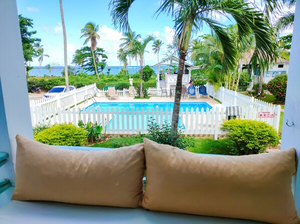 Terrace/patio - B&B La Isleta Apart Hotel (Las Galeras)