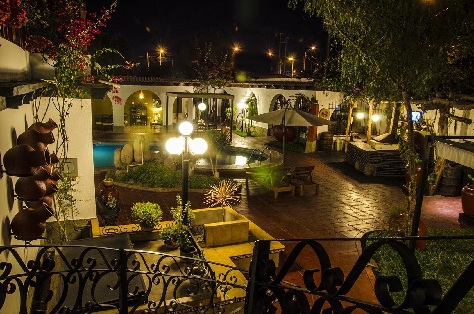 Área de bodas al aire libre