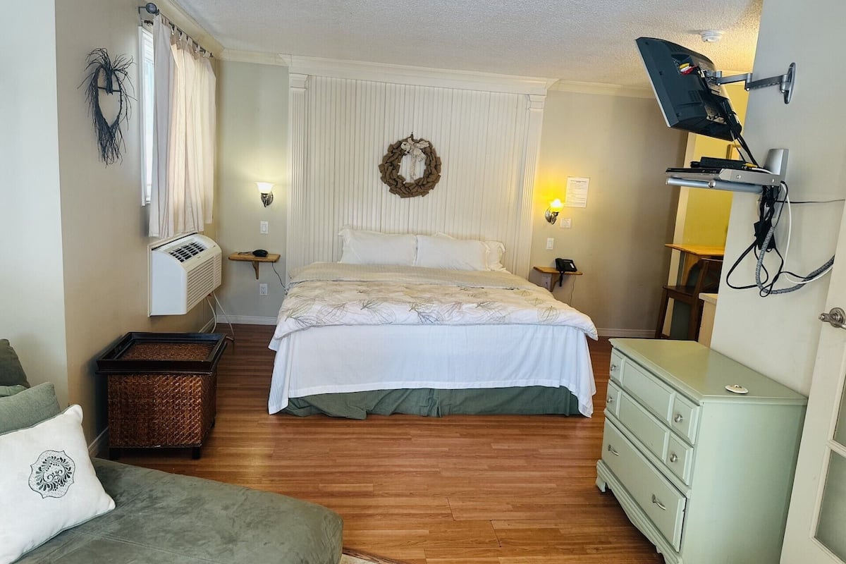 Suite estudio Deluxe, 1 cama King size, chimenea | 1 habitación, wifi gratis y ropa de cama