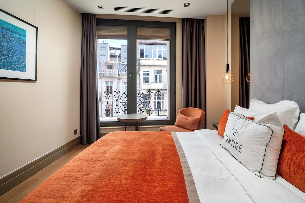 1 habitación y ropa de cama de alta calidad