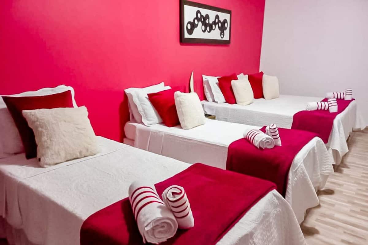 Family Quadruple Room | Individually decorated, free WiFi, bed sheets
